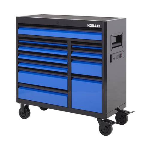 kobalt 41-in-w-x-41-in h 11-drawer steel rolling tool cabinet|kobalt 3000 series drawer box.